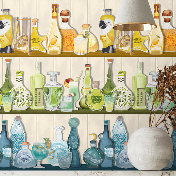 BRAND MCKENZIE Wallpaper Pattern No BMPP004/07B - Mixology