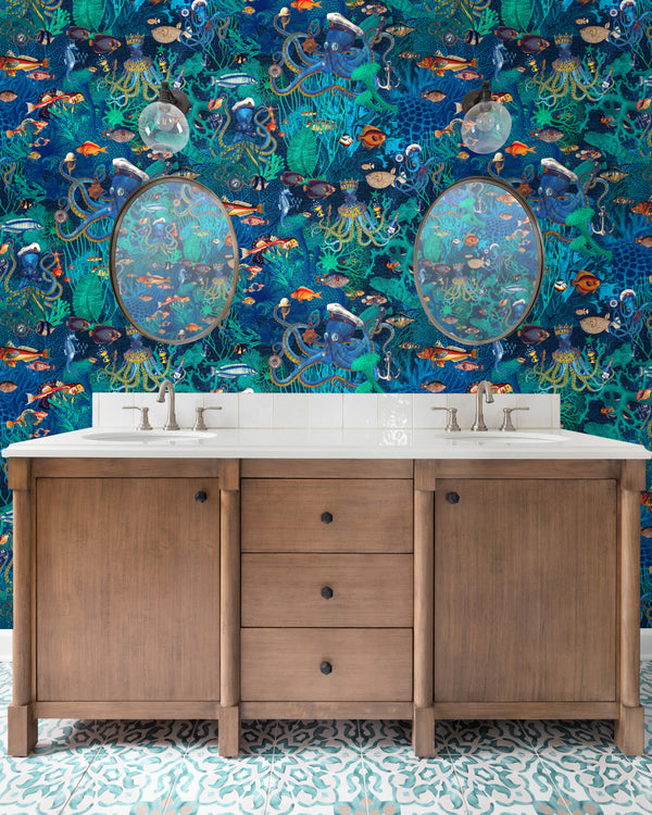 BRAND MCKENZIE Wallpaper Pattern No BMWL005/06F - Octopus