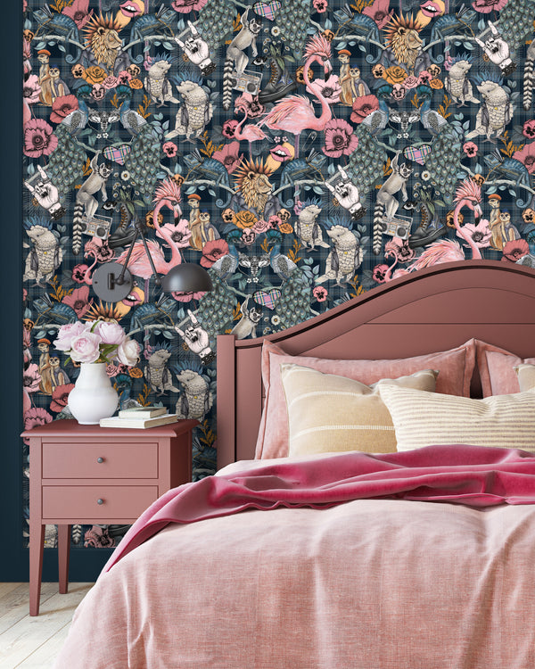 BRAND MCKENZIE Wallpaper Pattern No BMWL005/08A - Punk Rocks