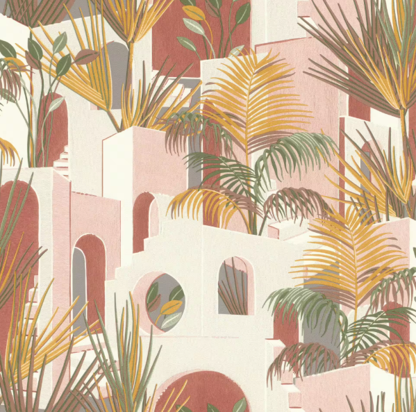 TROPICAL Wallpaper Pattern No 689105