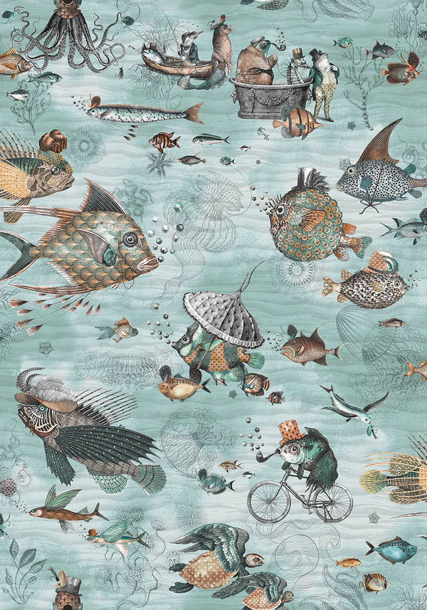 BRAND MCKENZIE Wallpaper Pattern No BMHD002/07A - Sea Life