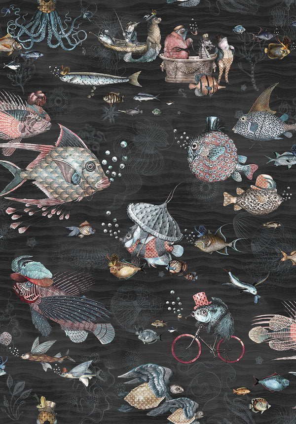 BRAND MCKENZIE Wallpaper Pattern No BMHD002/07C - Sea Life