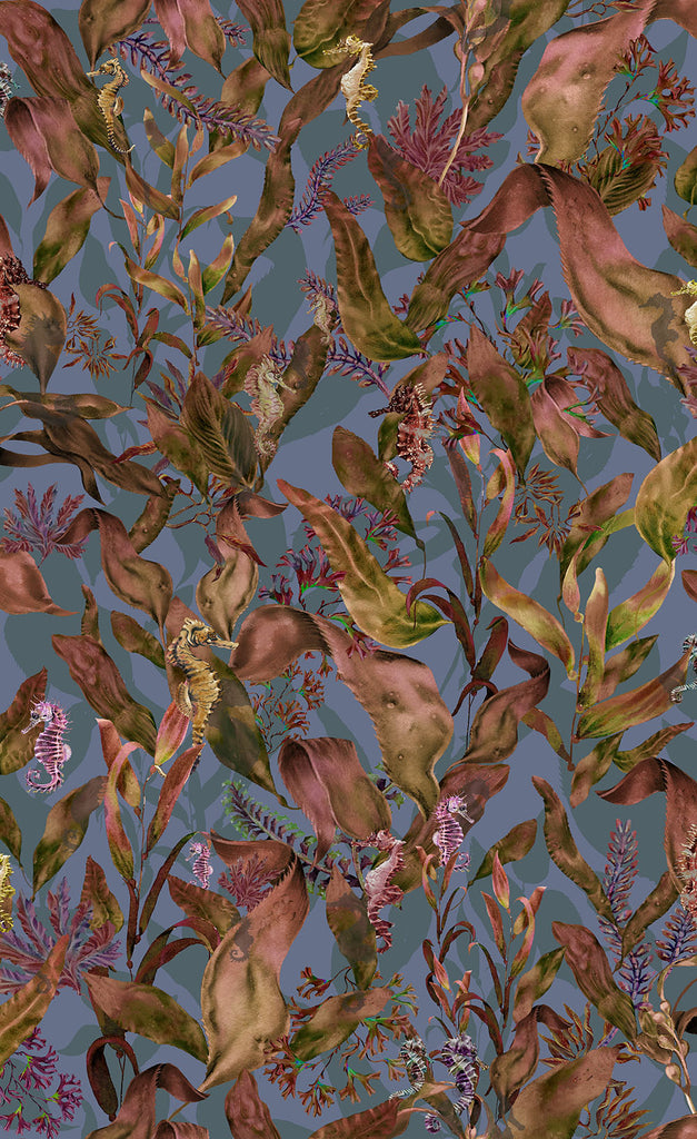BRAND MCKENZIE Wallpaper Pattern No BMHD002/08A - Seahorse Mangrove