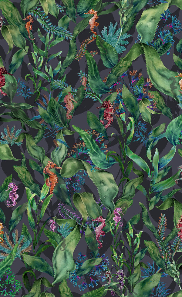BRAND MCKENZIE Wallpaper Pattern No BMHD002/08B - Seahorse Mangrove