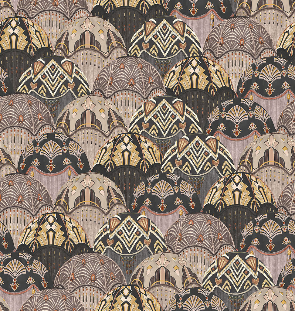 BRAND MCKENZIE Wallpaper Pattern No BMHD002/09B - Silk Shades