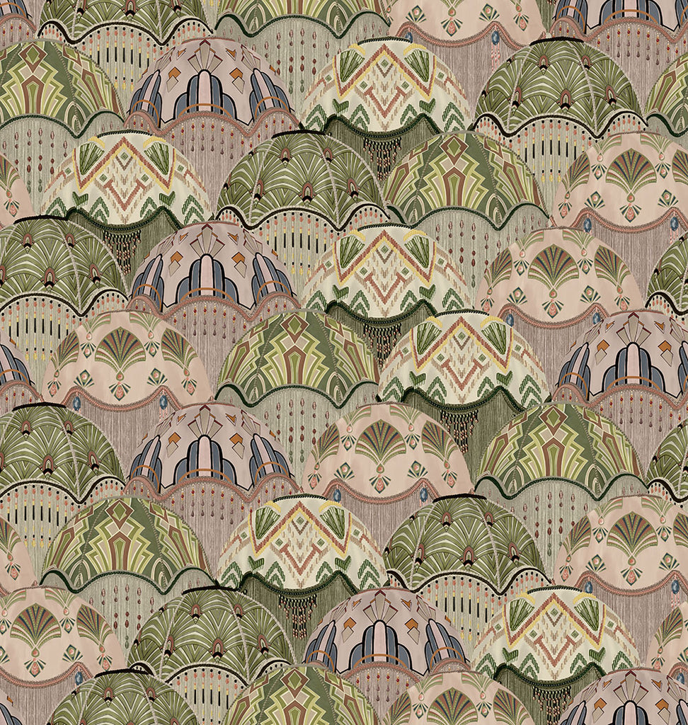 BRAND MCKENZIE Wallpaper Pattern No BMHD002/09C - Silk Shades