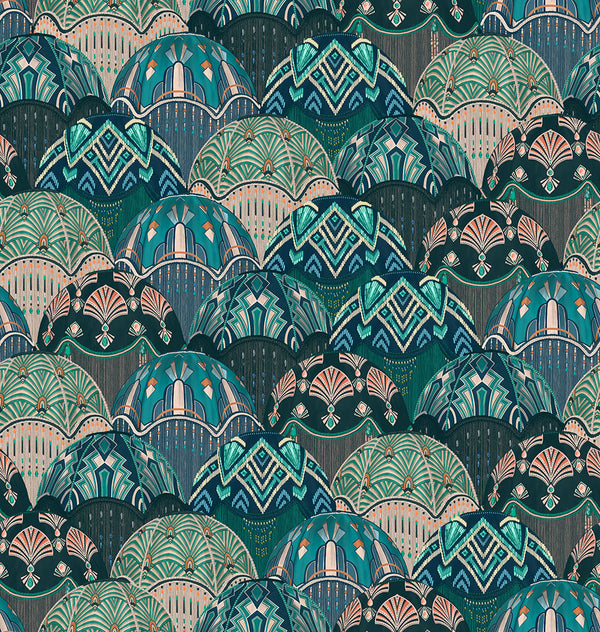 BRAND MCKENZIE Wallpaper Pattern No BMHD002/09D - Silk Shades