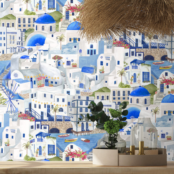 BRAND MCKENZIE Wallpaper Pattern No BMPP004/08A - The Mediterranean