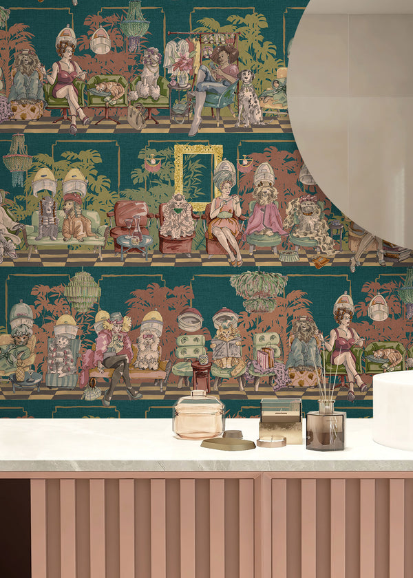 BRAND MCKENZIE Wallpaper Pattern No BMGI006/10B - The Parlour